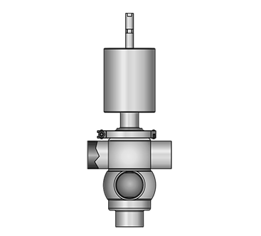 KI-DS Zweiwegeumstellventil 5516 SS-S-S