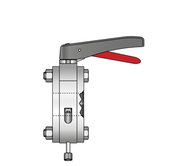 Leckage-Scheibenventil 4366 S-S