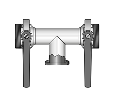 Mehrwege-Scheibenventil  4314 G-G-G