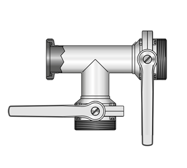 Mehrwege-Scheibenventil  4315 G-G-G