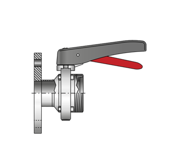 Scheibenventil  4307 PN10-G