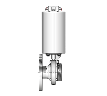 Scheibenventil  4307 PN10-G