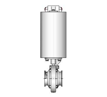 Scheibenventil  4446 Cl-Cl